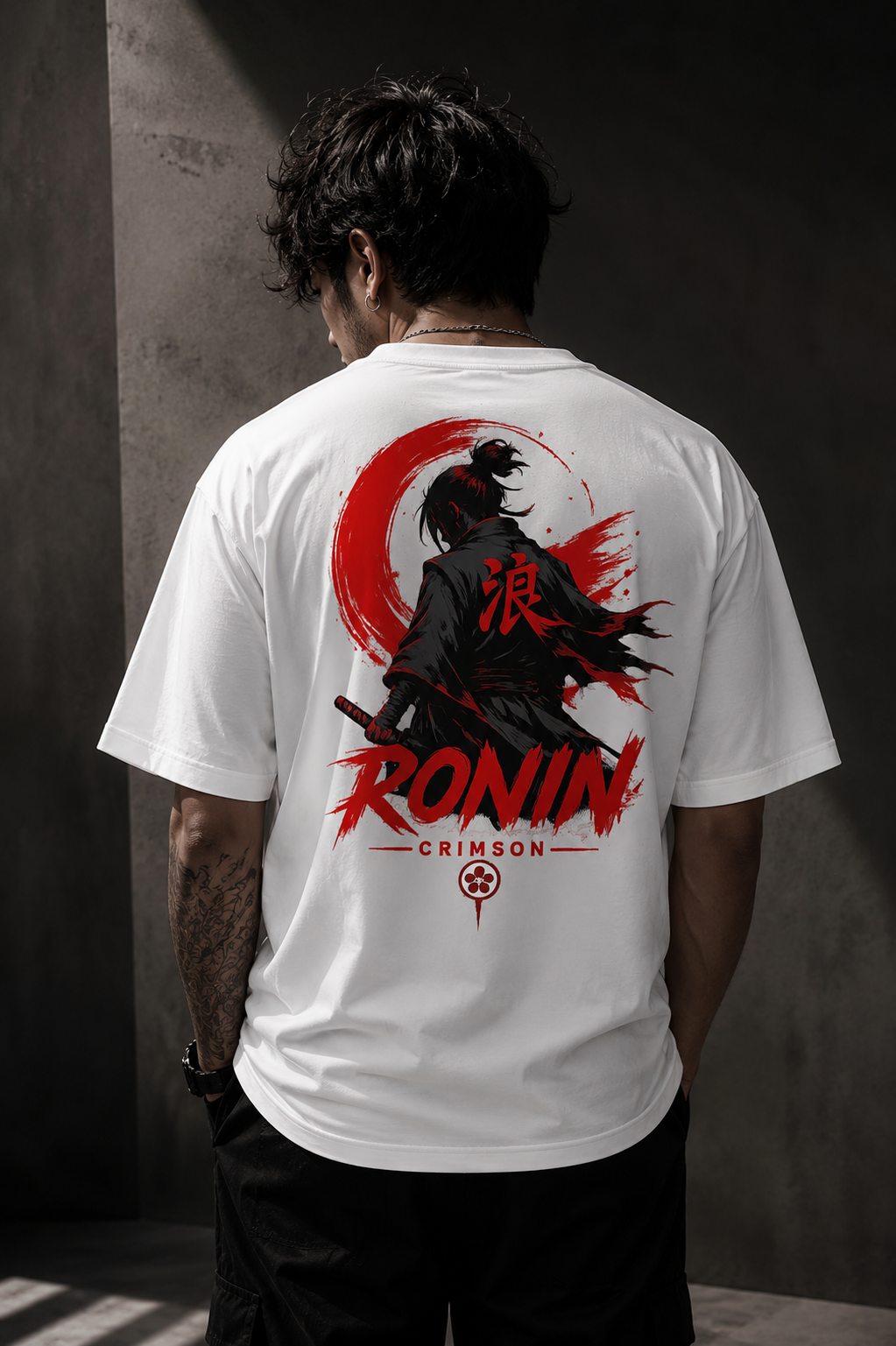 RONIN CRIMSON Unisex Stretch T-shirt